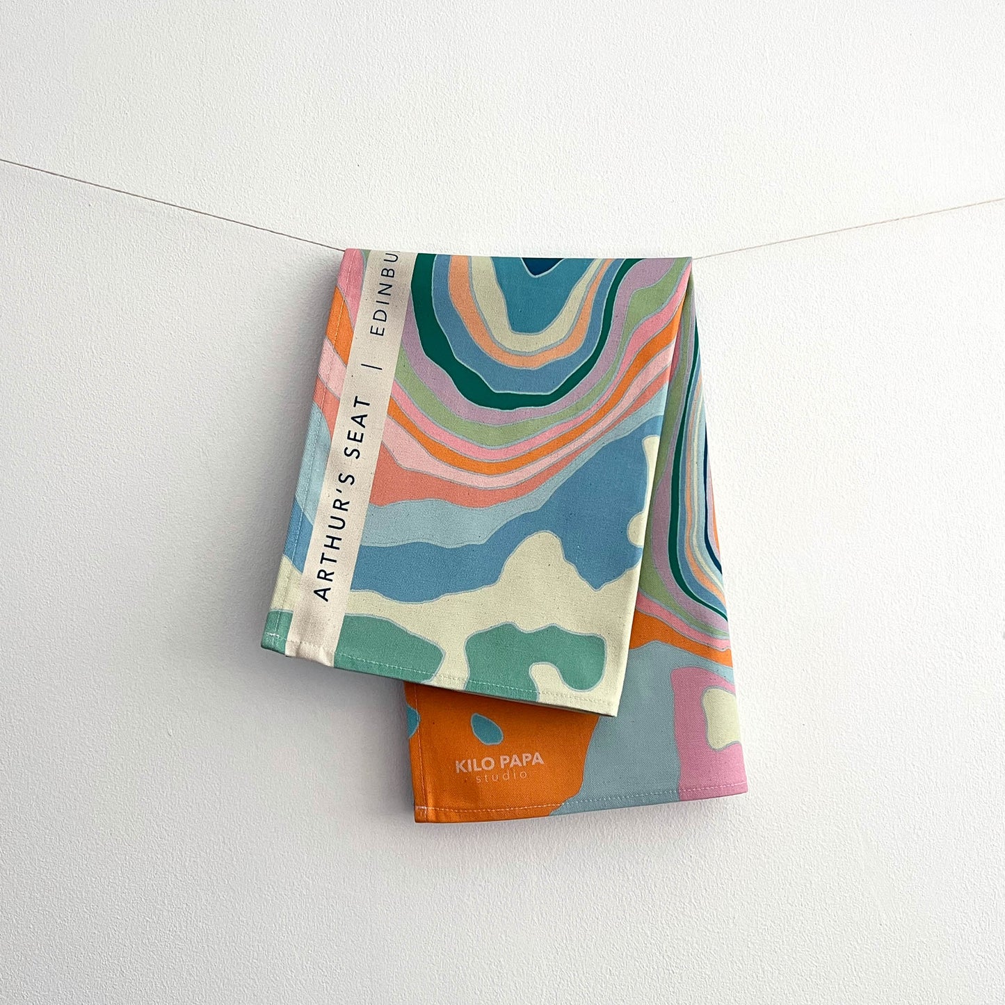 Arthur's Seat Tea Towel