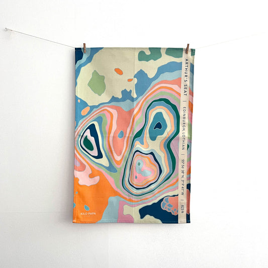 Arthur's Seat Tea Towel