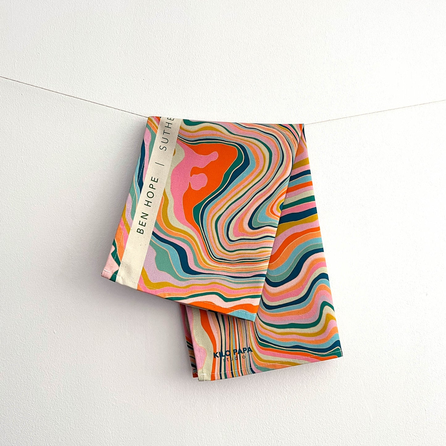 Ben Hope Tea Towel