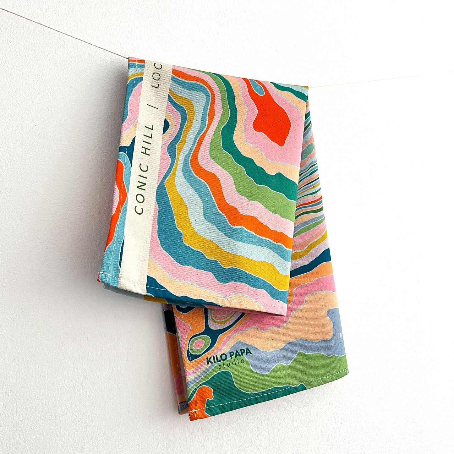 Conic Hill Tea Towel