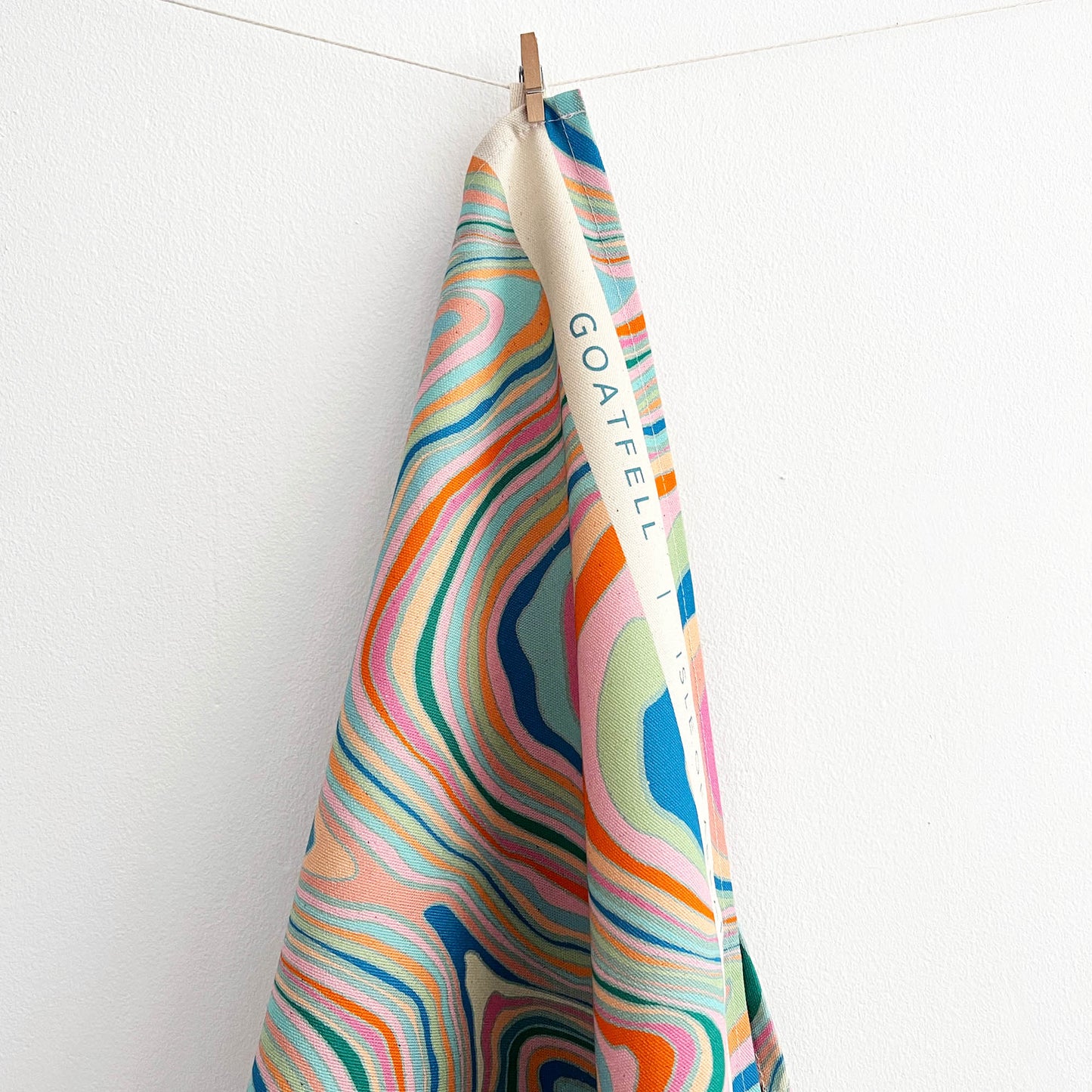 Goatfell Tea Towel
