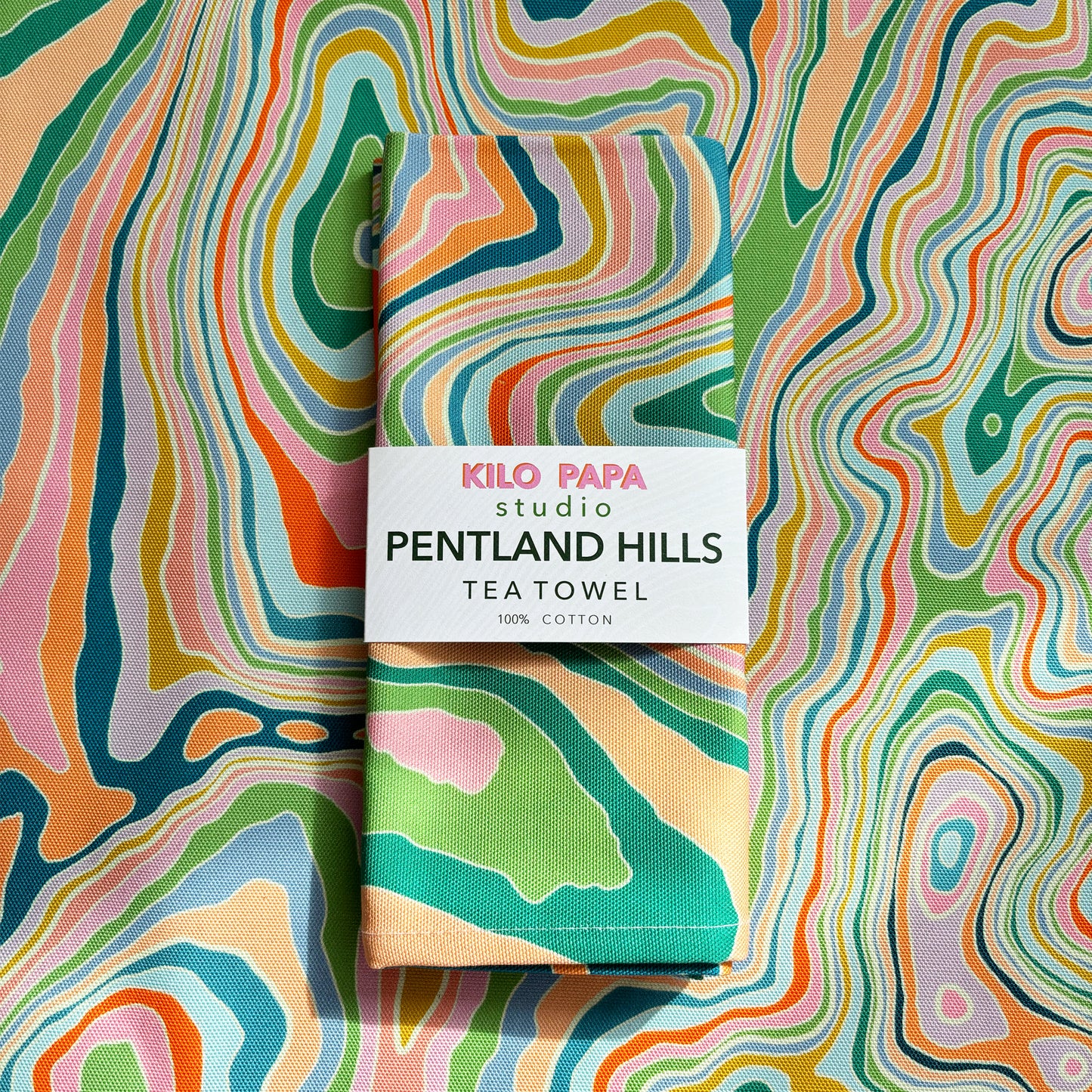 Pentland Hills Tea Towel