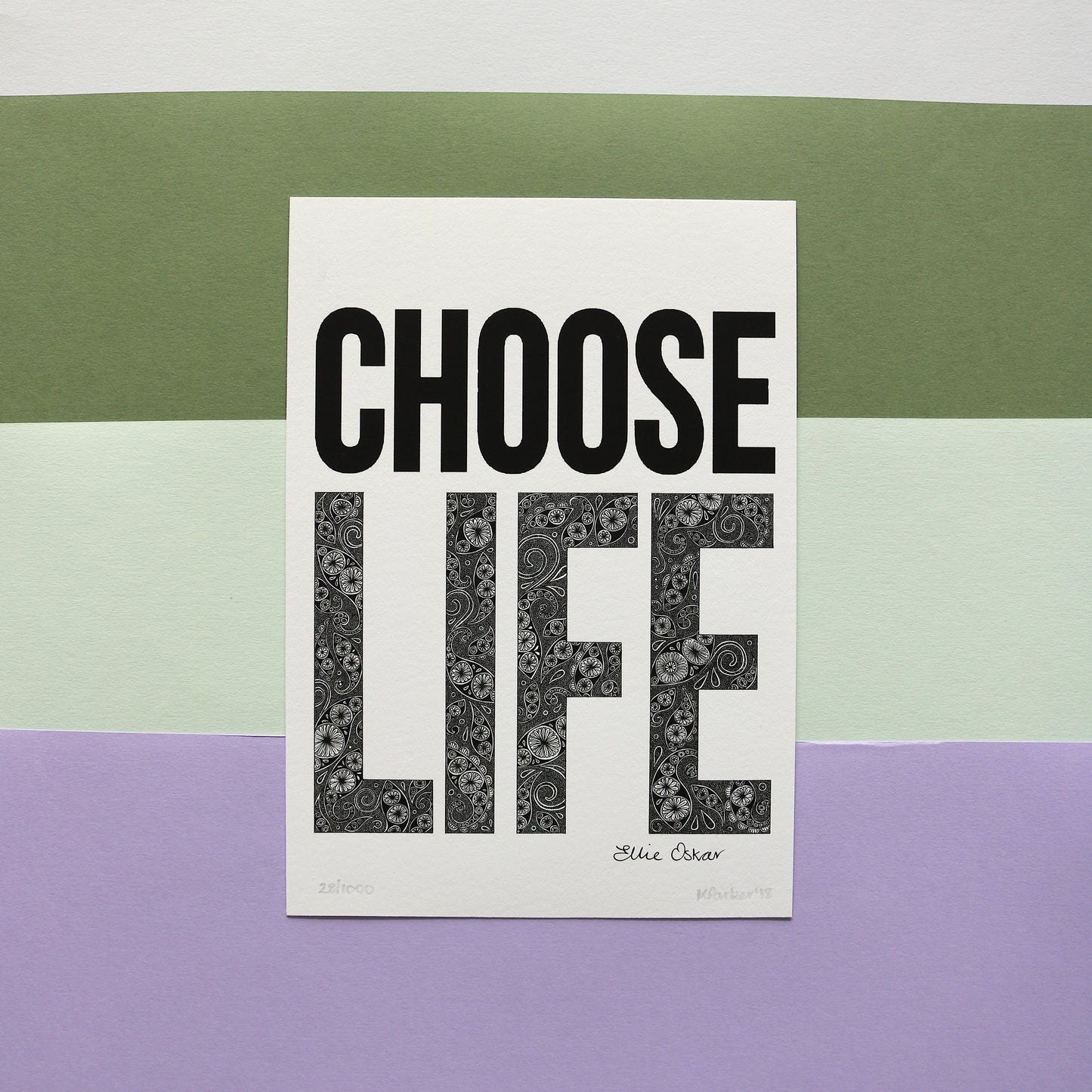 SALE - A5 Choose Life Trainspotting Print - **Old Branding & Discontinued Size** - 3 available