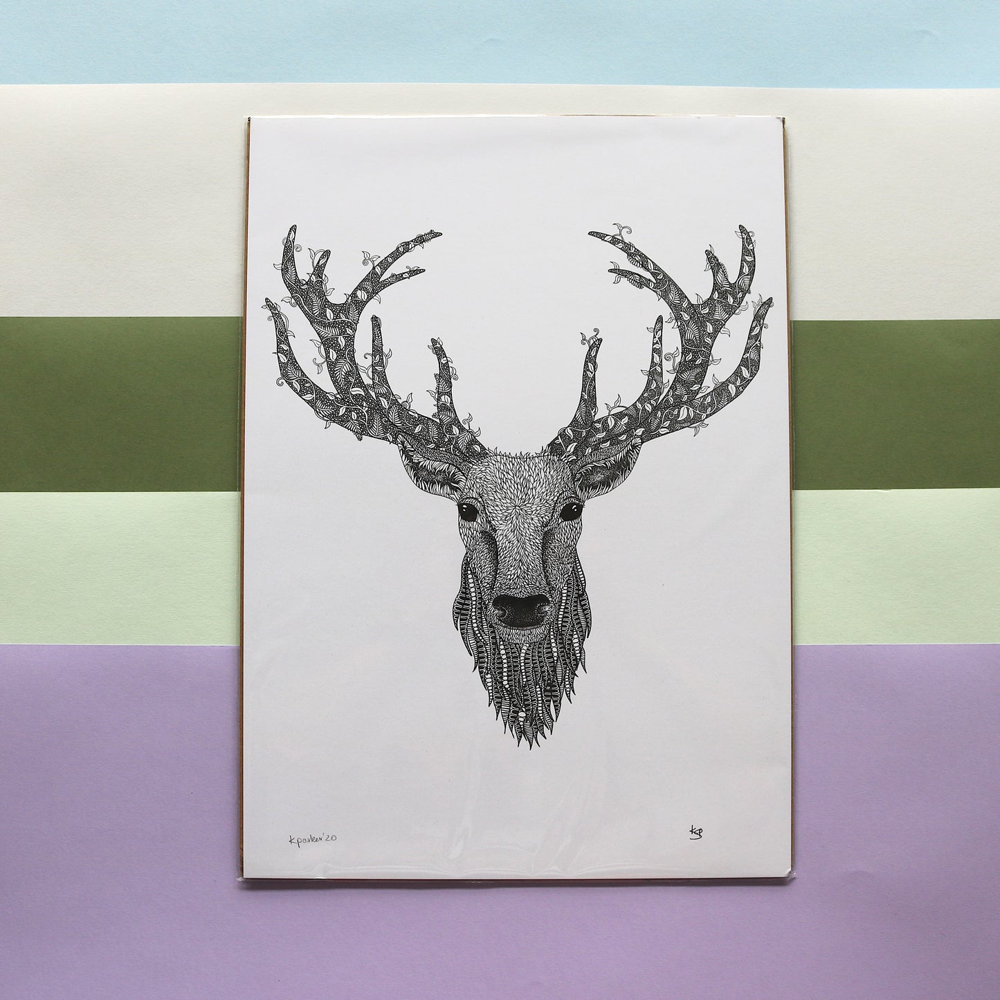 SALE - A3 Stag Print **Ex-Display & Sample Paper**