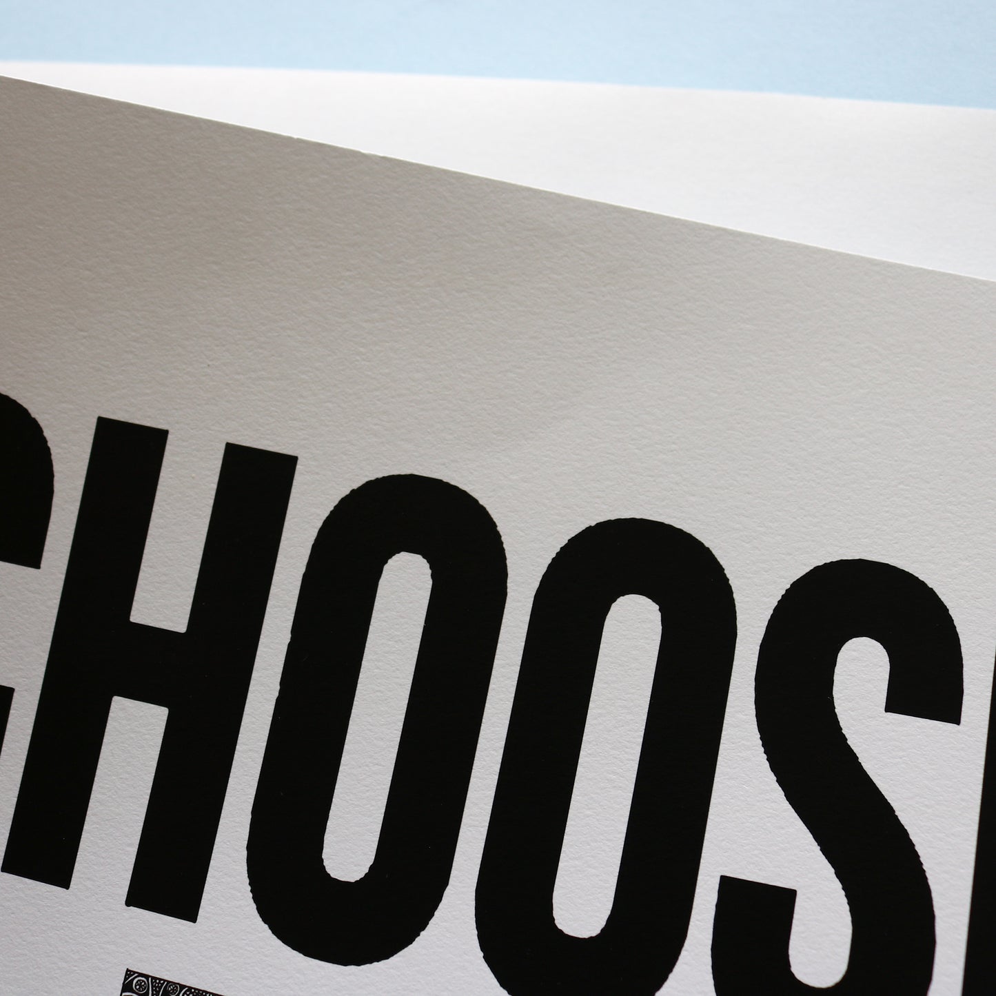 SALE - A3 Choose Life Trainspotting Print - **Dented paper & Old Branding** 2 available