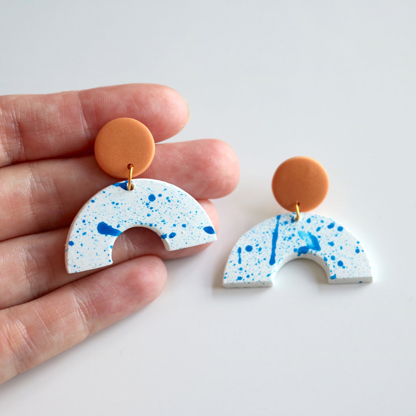 Santorini Bridge Drops w/ Terra Stud