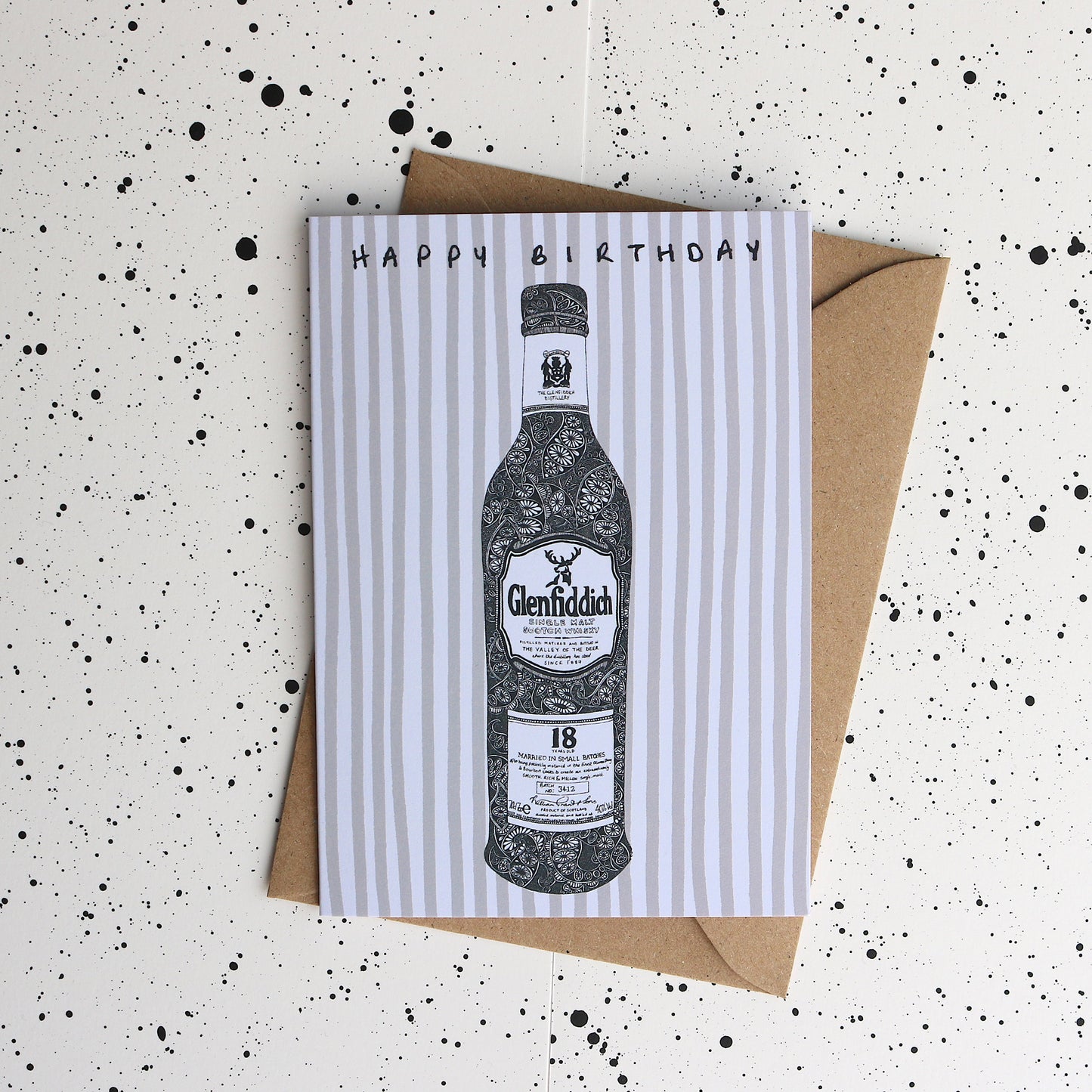 Glenfiddich Birthday Card