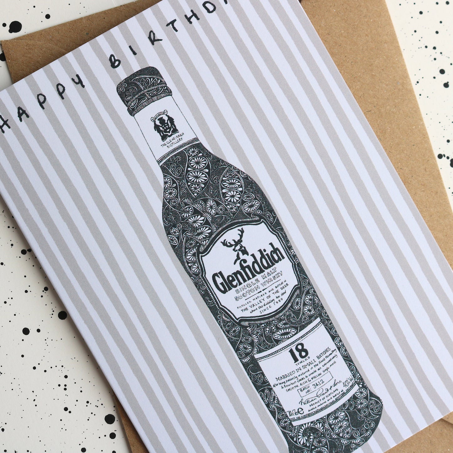 Glenfiddich Birthday Card