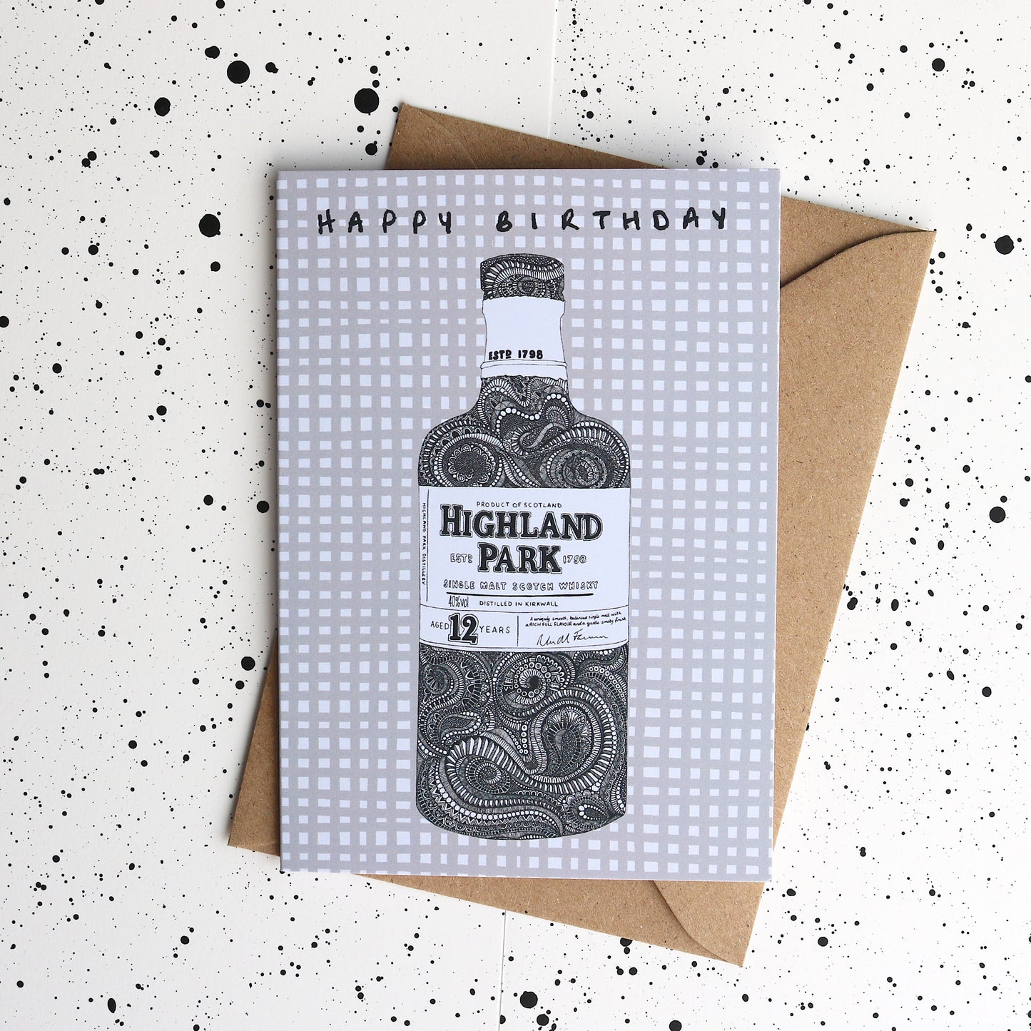Highland Park Birthday Card