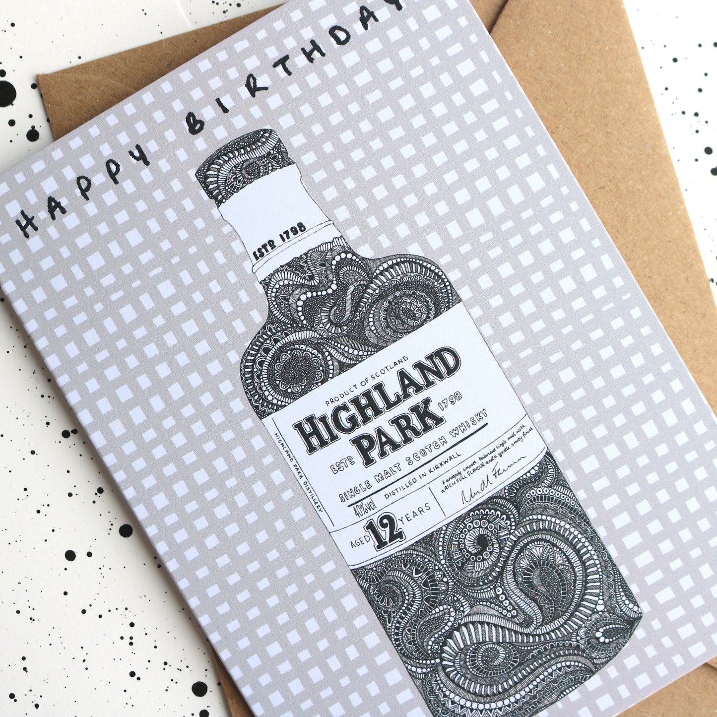 Highland Park Birthday Card