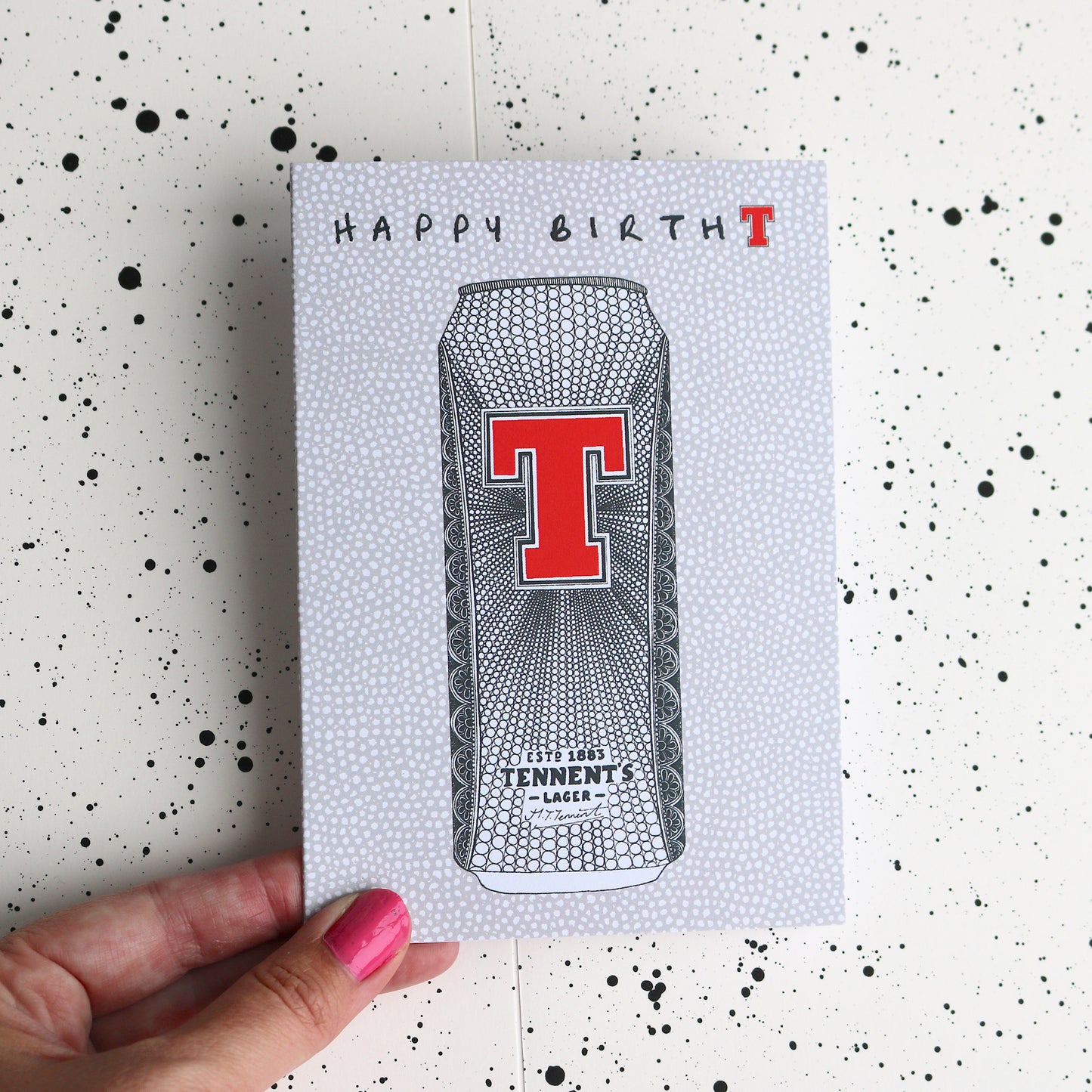 Tennents Birthday Card