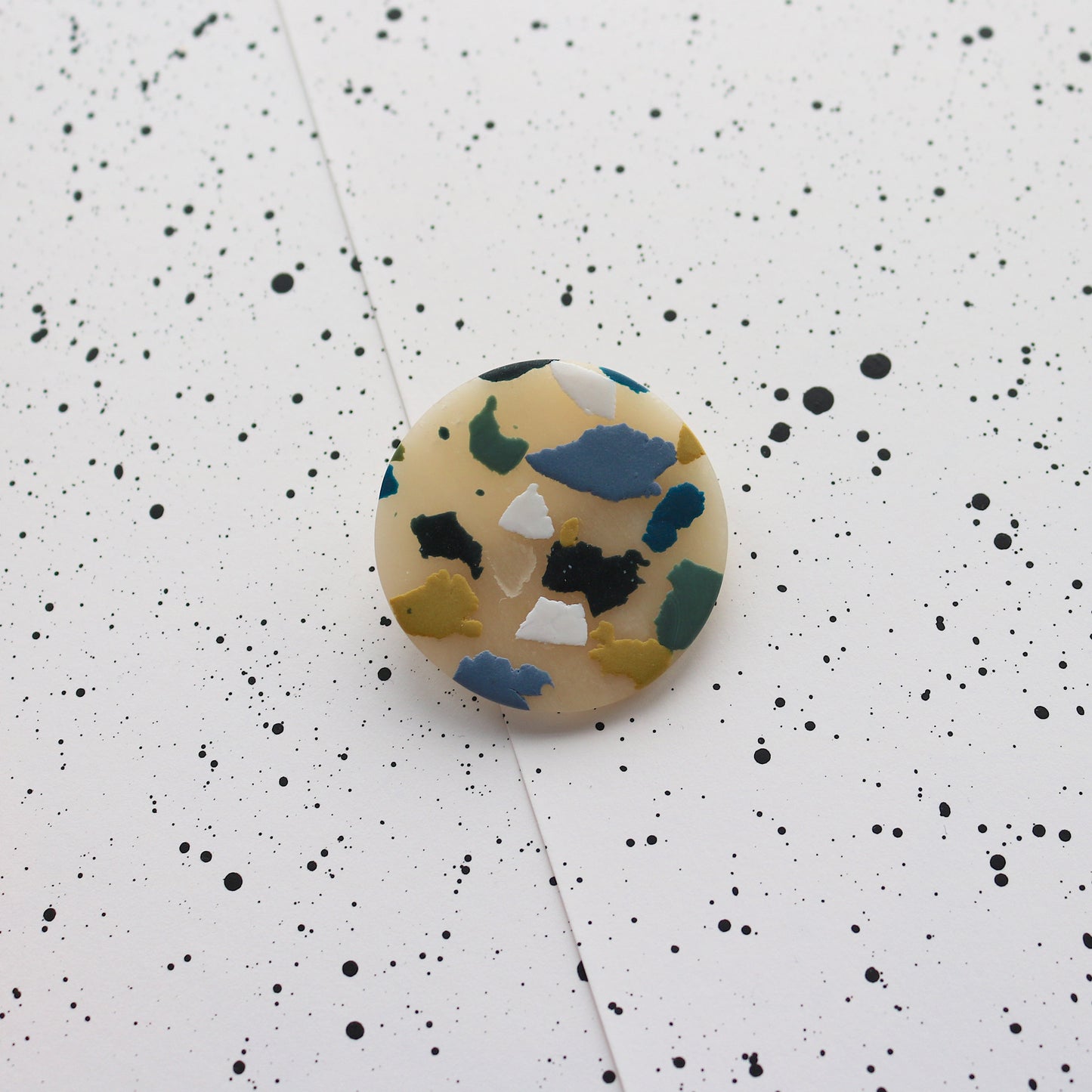 Terrazzo Brooch