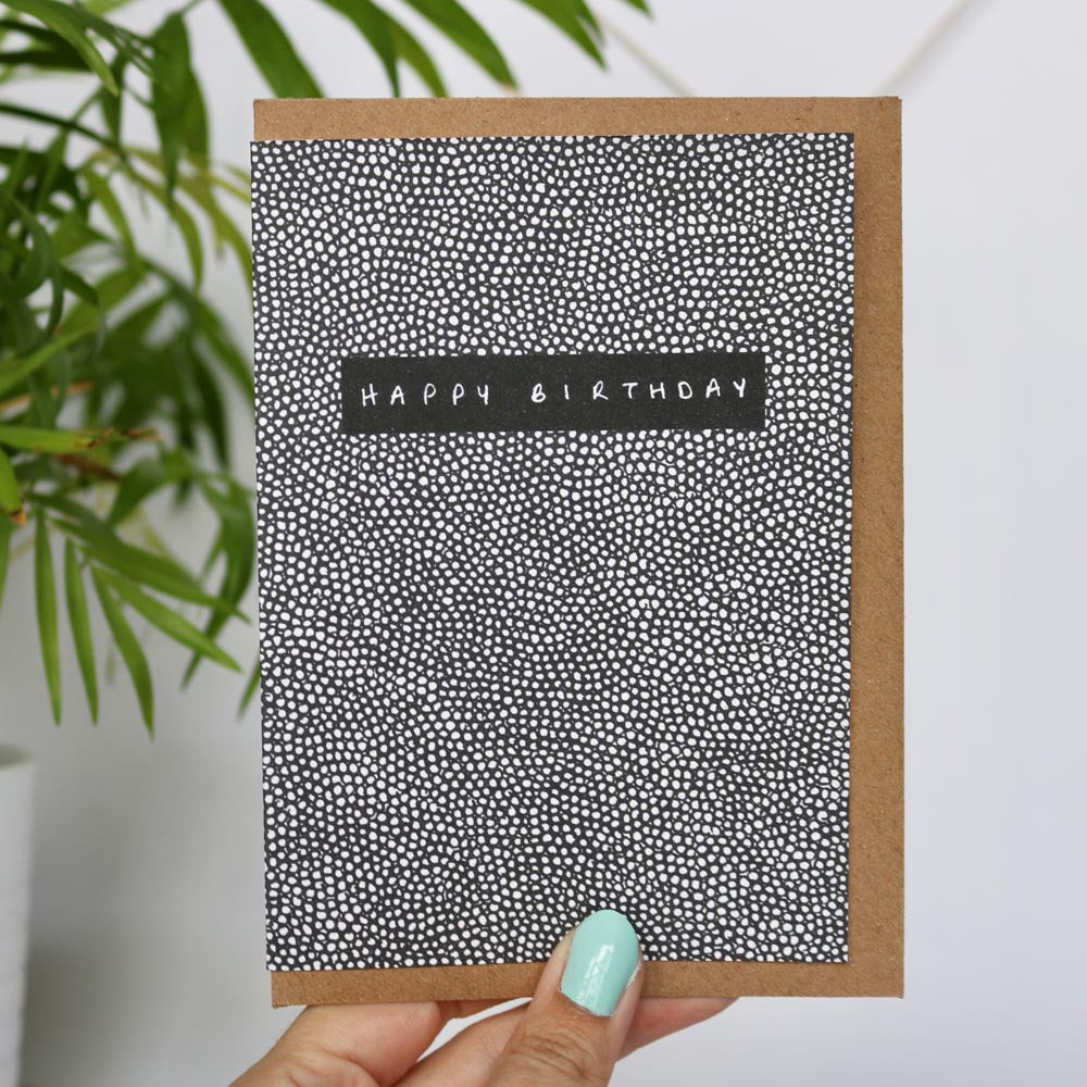 Bubble Birthday Card