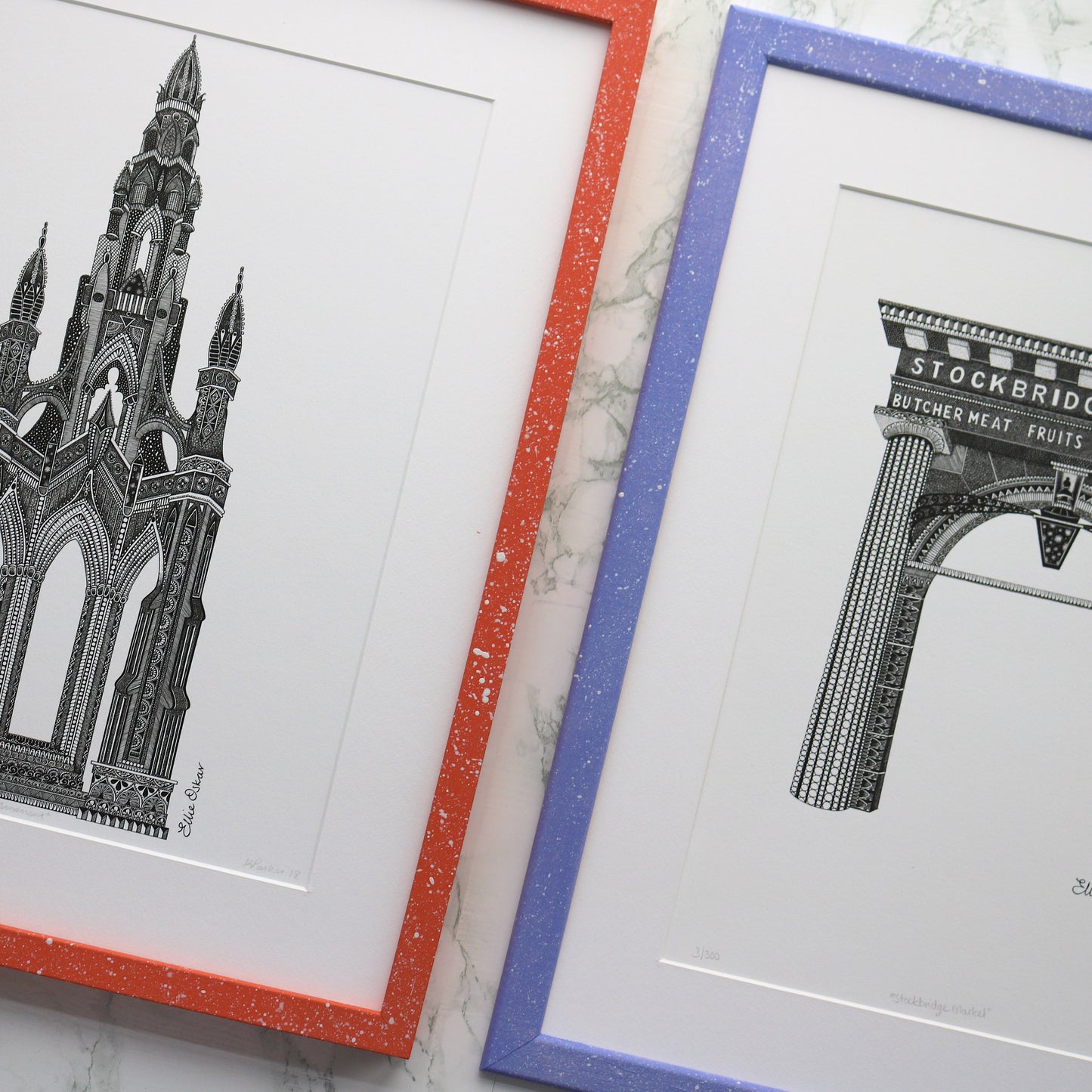 Scott Monument Print
