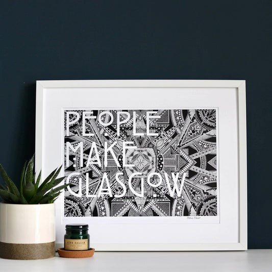 People Make Glasgow Print