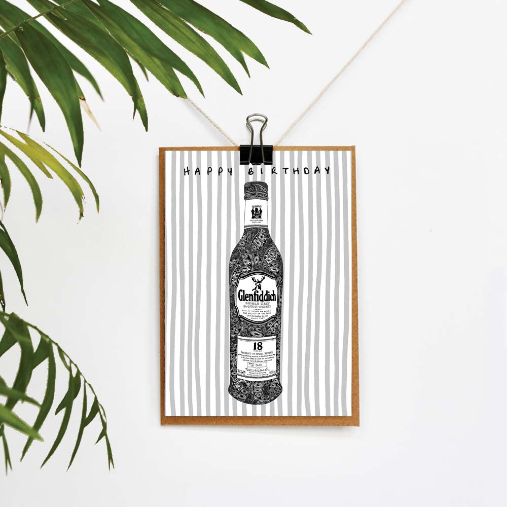 Glenfiddich Birthday Card