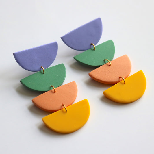 Half Moon Drops in Colourway No.1