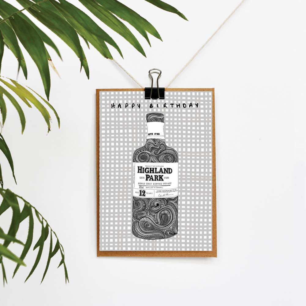 Highland Park Birthday Card