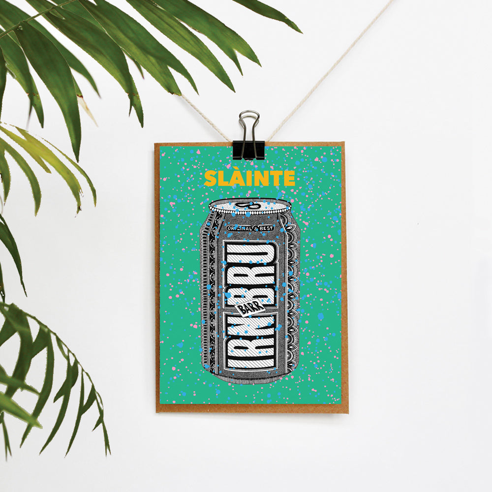 Slàinte Irn Bru Card