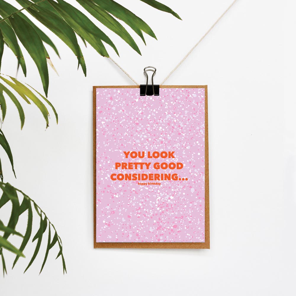 Funny Colourful Birthday Card