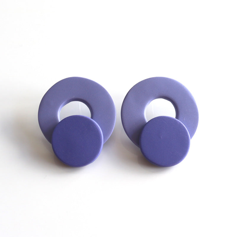Donut Button Studs
