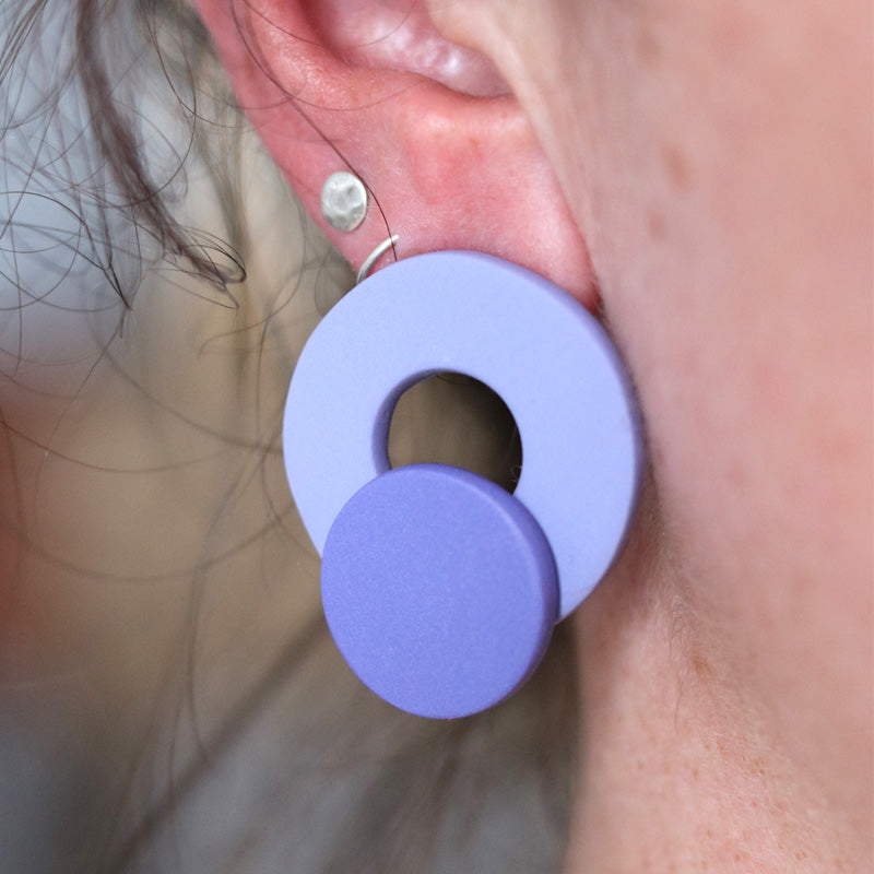 Donut Button Studs