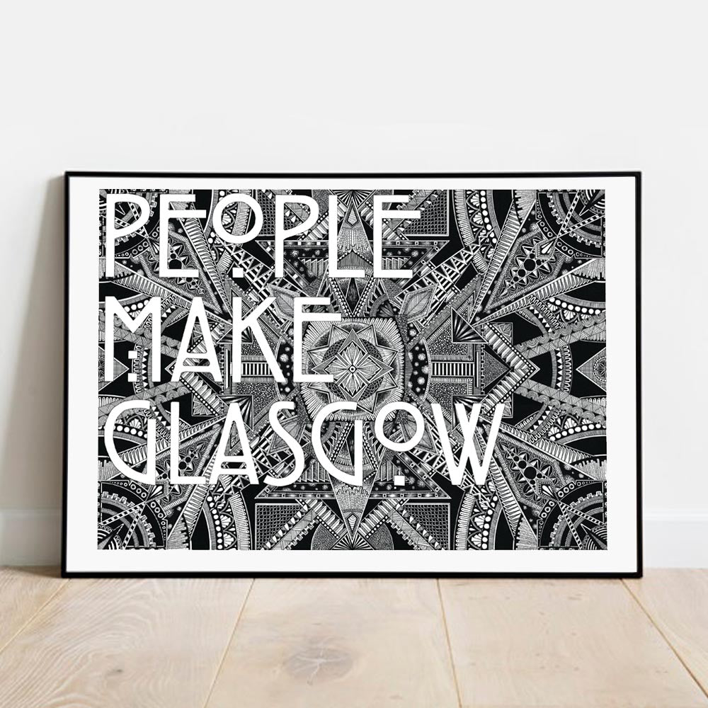 People Make Glasgow Print