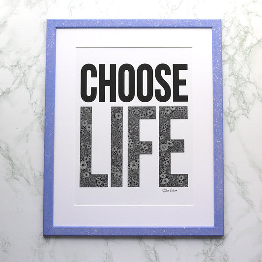 Choose Life Trainspotting Print