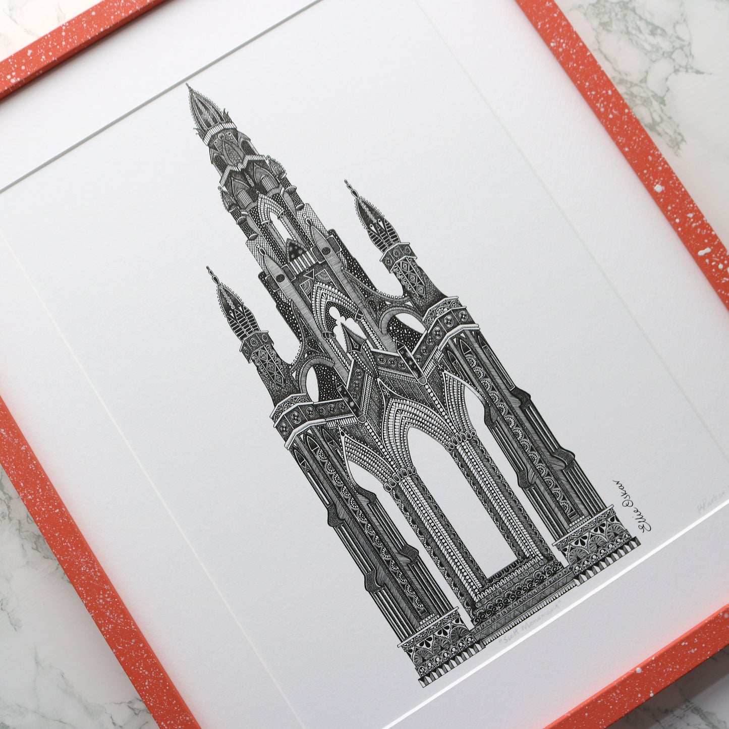 Scott Monument Print