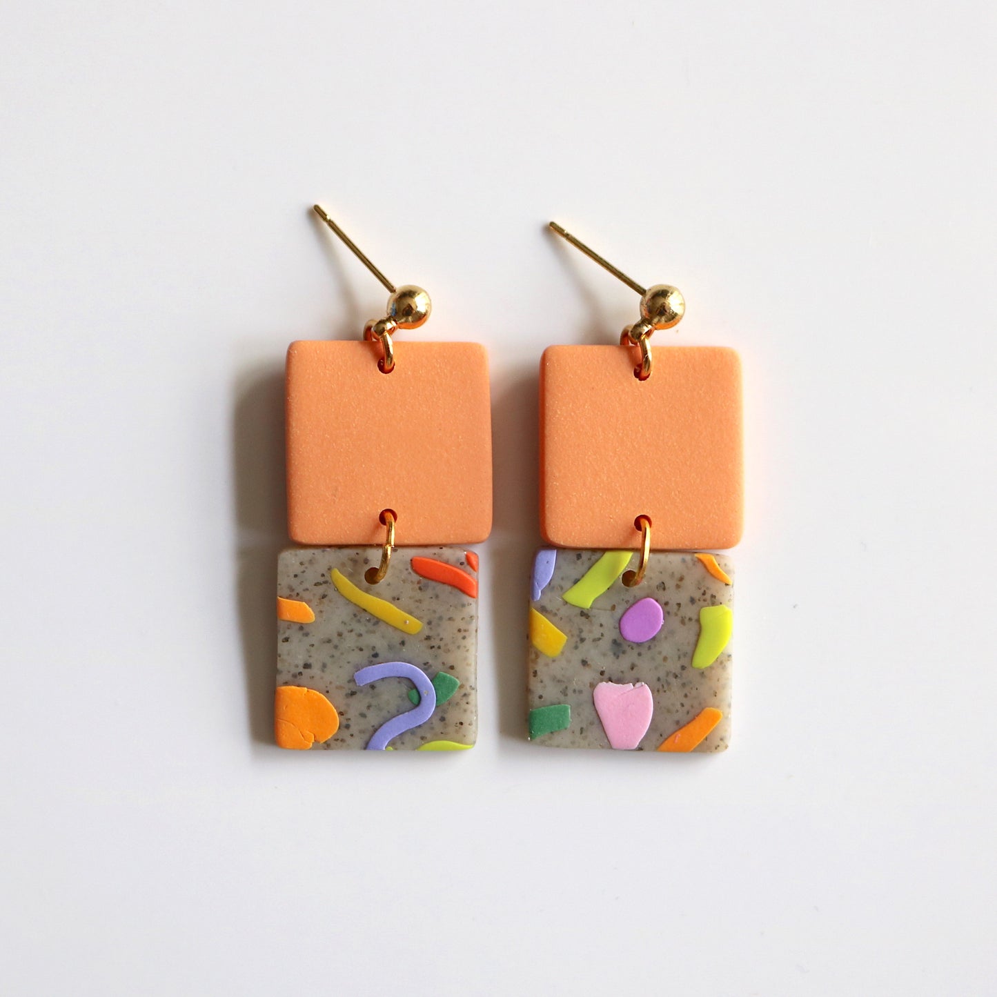 Sweetie Drop No.2 in Apricot & 80's Slab