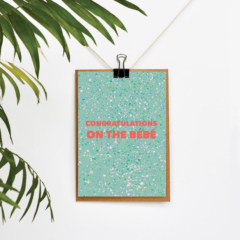Congrats on the Bebe Moira Rose Card