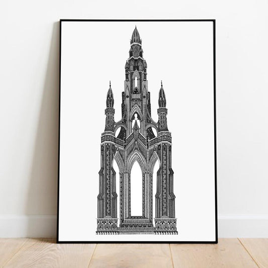 Scott Monument Print