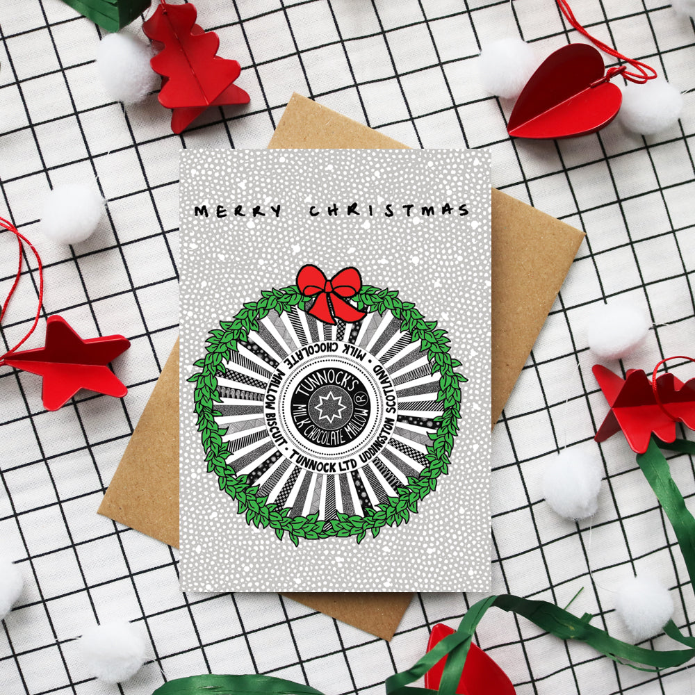 Tea Cake Christmas Card