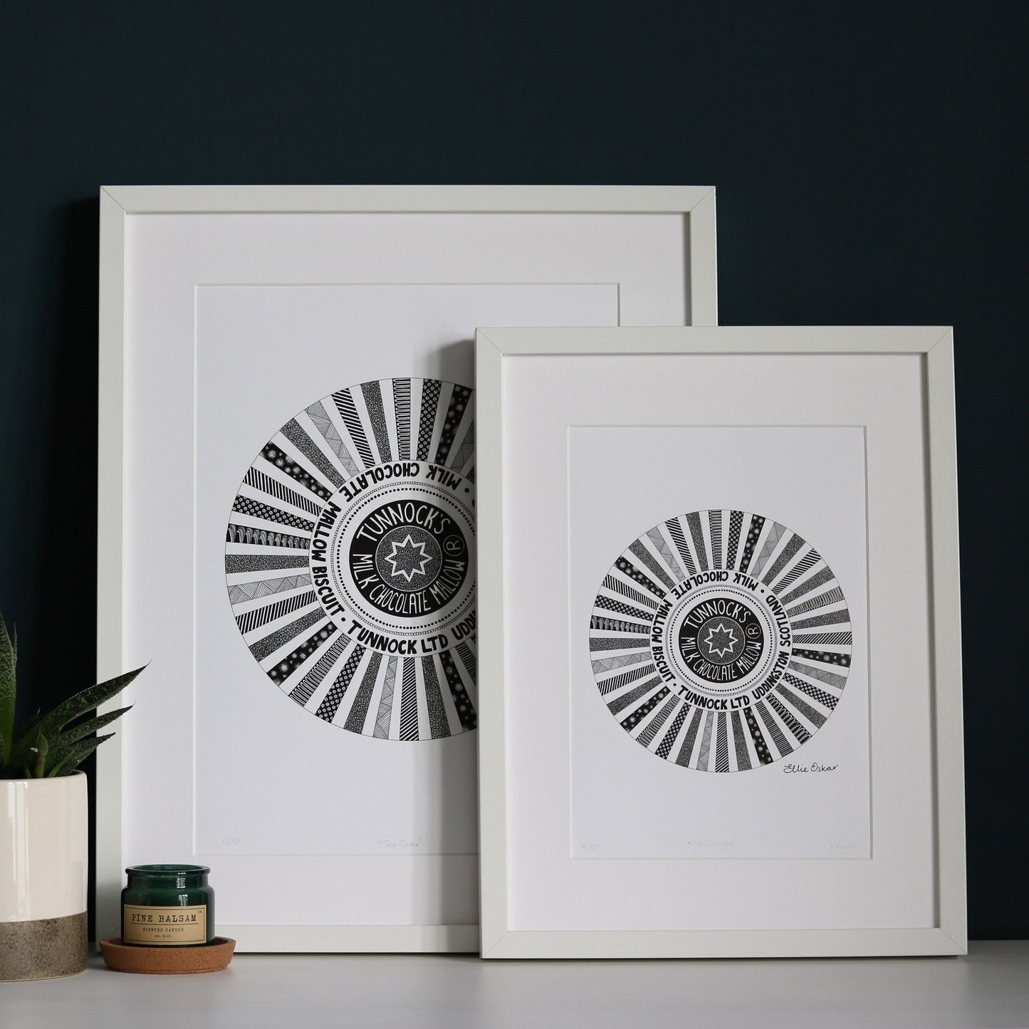 Tunnocks Tea Cake Print | Limited Edition Giclée