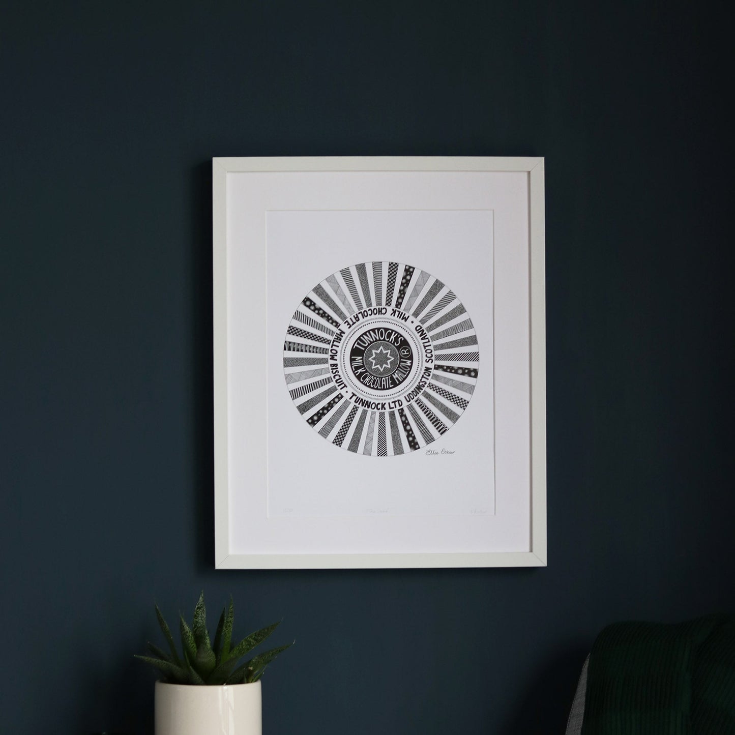 Tunnocks Tea Cake Print | Limited Edition Giclée