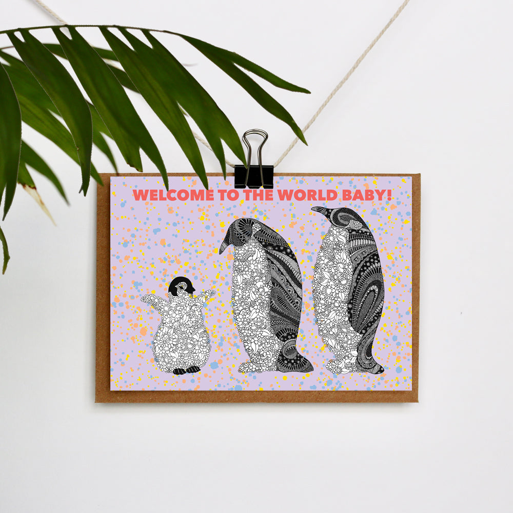 Welcome to the World Baby Card