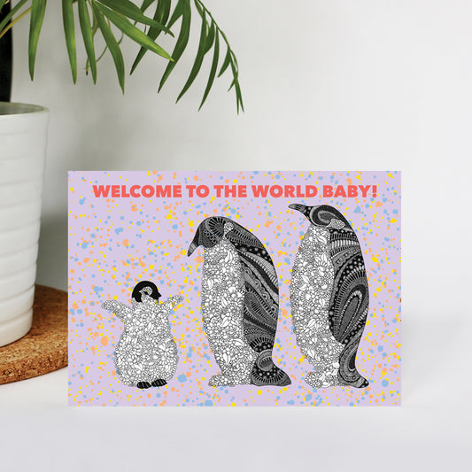 Welcome to the World Baby Card