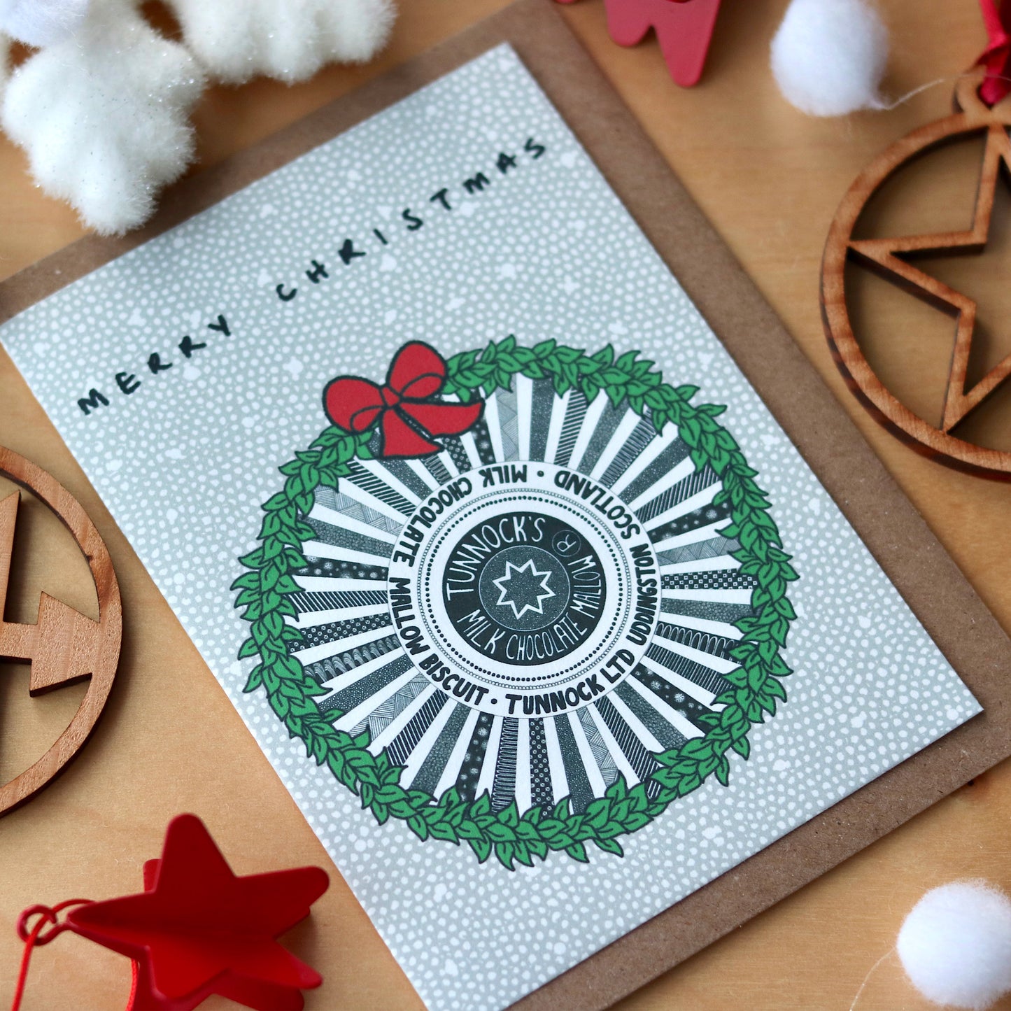Tea Cake Christmas Card