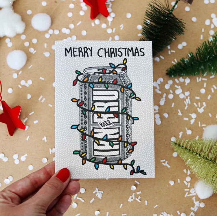Irn Bru Christmas Card