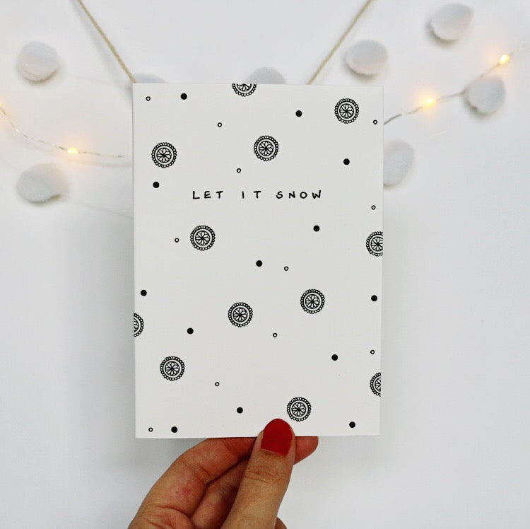 Let it Snow Christmas Card