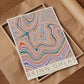 Beinn Ghlas Colourful Topography Map Print