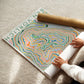 Ben Vorlich Loch Lomond Colourful Topography Map Print