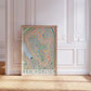 Ben Vorlich Loch Lomond Colourful Topography Map Print