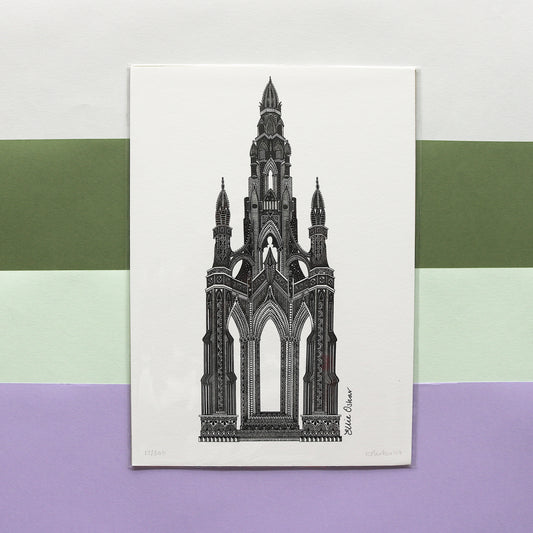 SALE - A4 Scott Monument **Old Branding** - 2 available