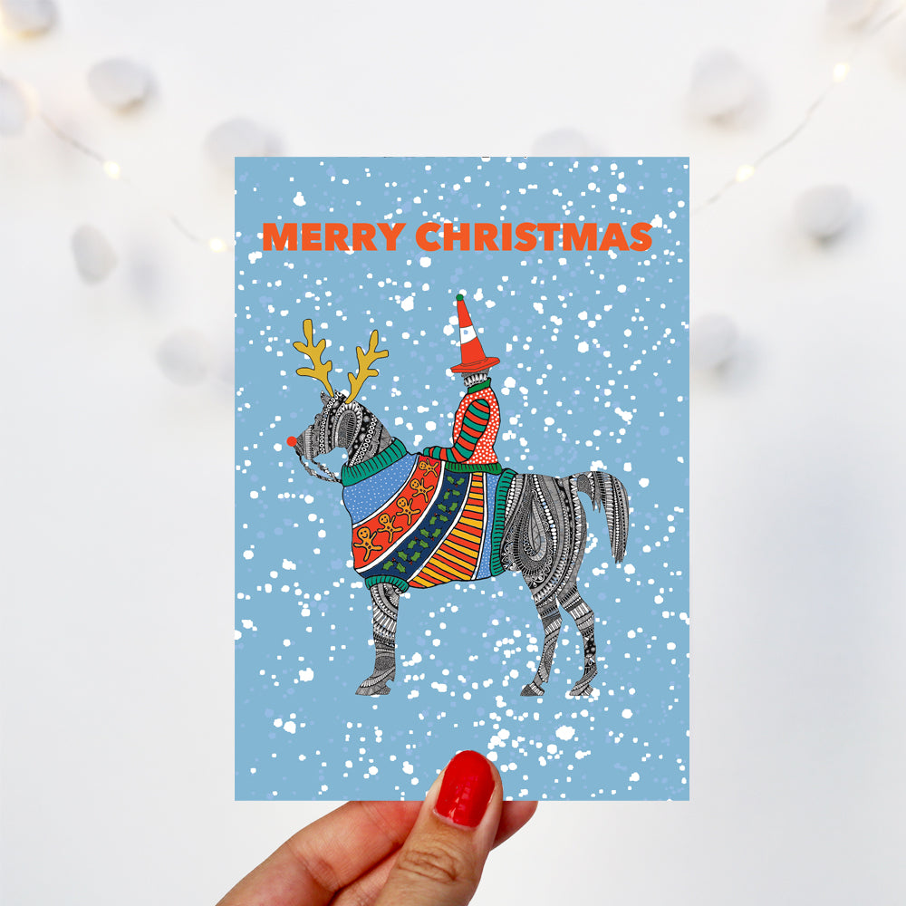duke-of-wellington-in-christmas-jumper-scottish-merry-christmas-card