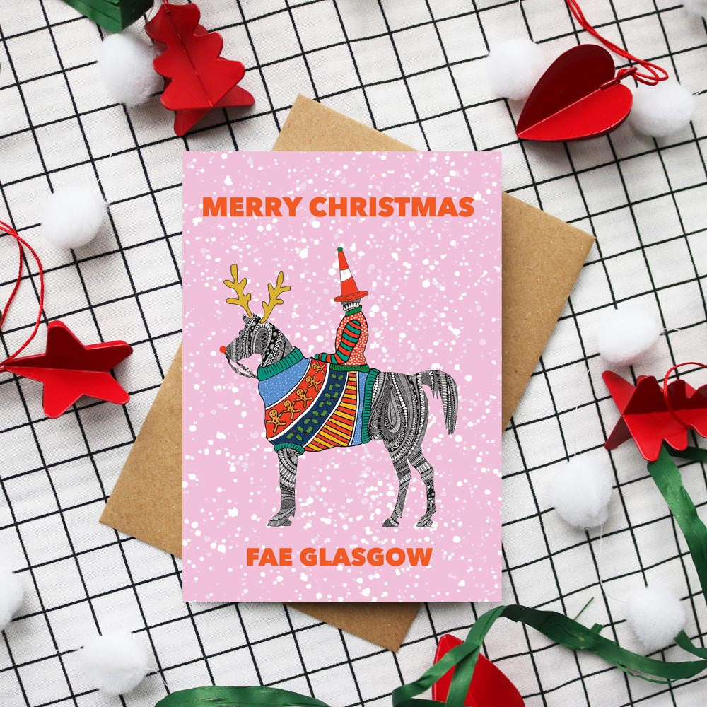 duke-in-jumper-christmas-card-from-glasgow-in-pink
