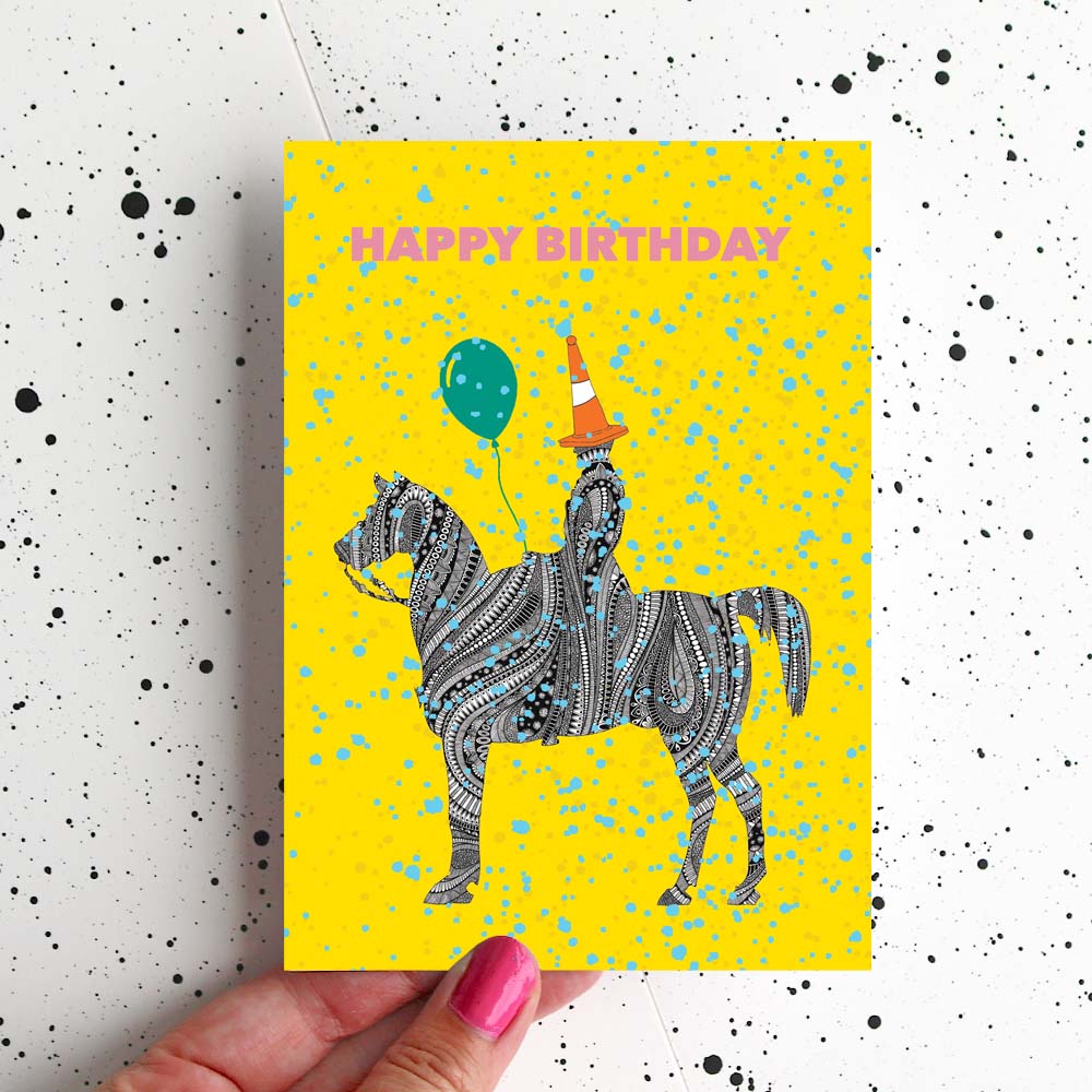 Duke of Wellington Colourful Birthday Card