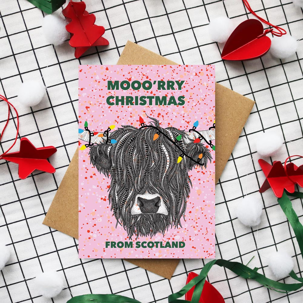 pink-highland-cow-christmas-card-from-scotland