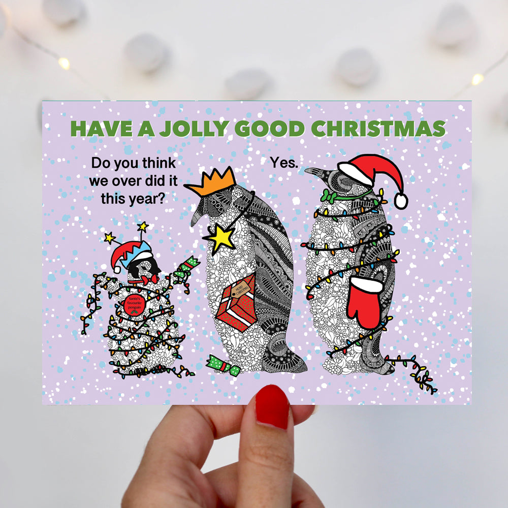 funny-christmasy-overload-penguin-family-christmas-card