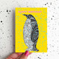 Penguin Colourful Happy Birthday Card